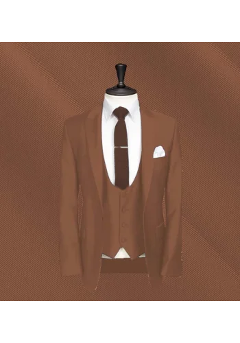 Costume mariage terracotta