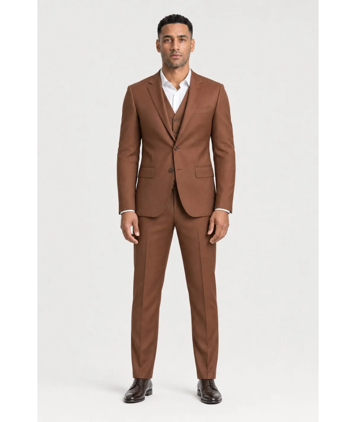 Costume mariage terracotta