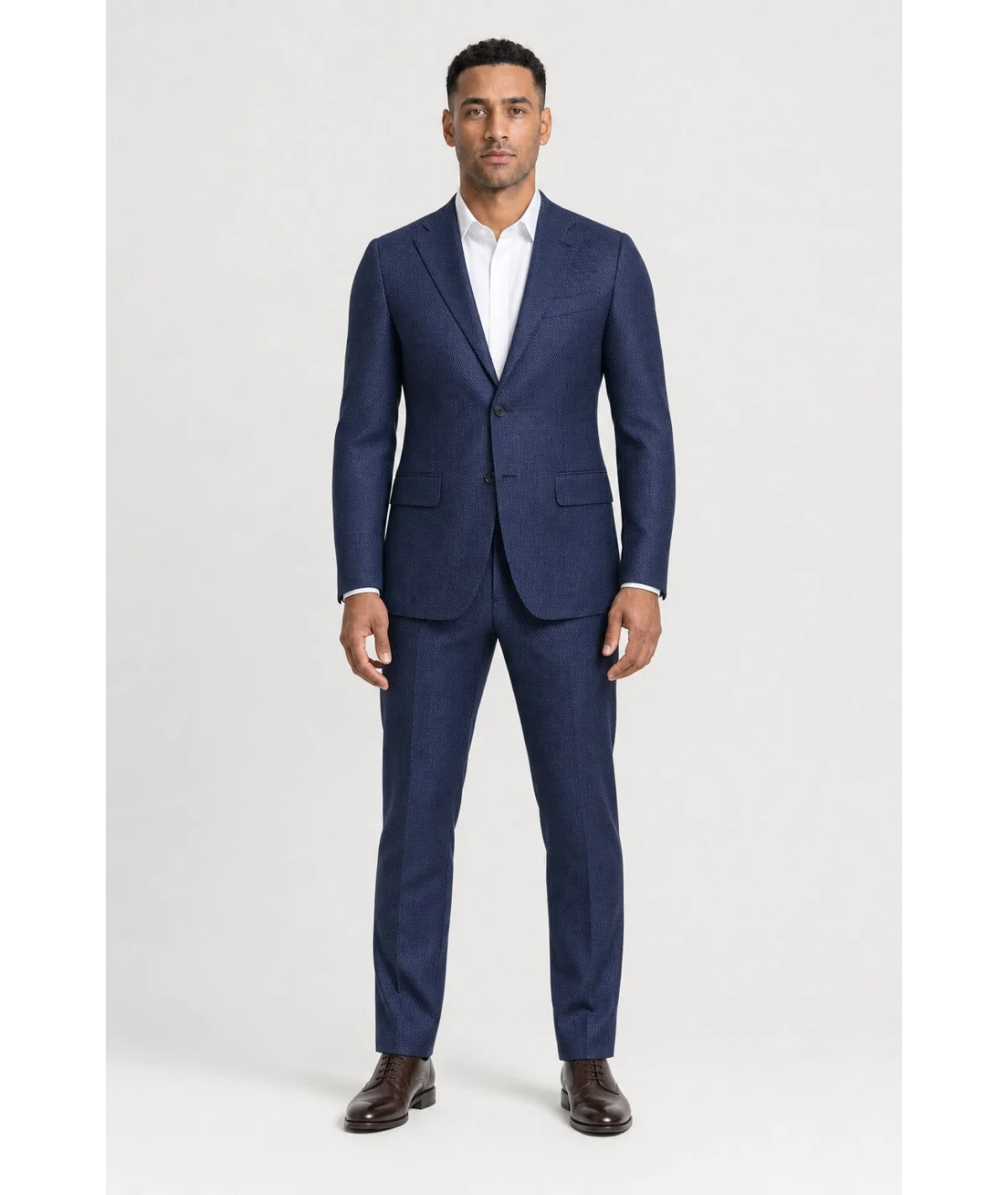 Costume Bleu sharkskin